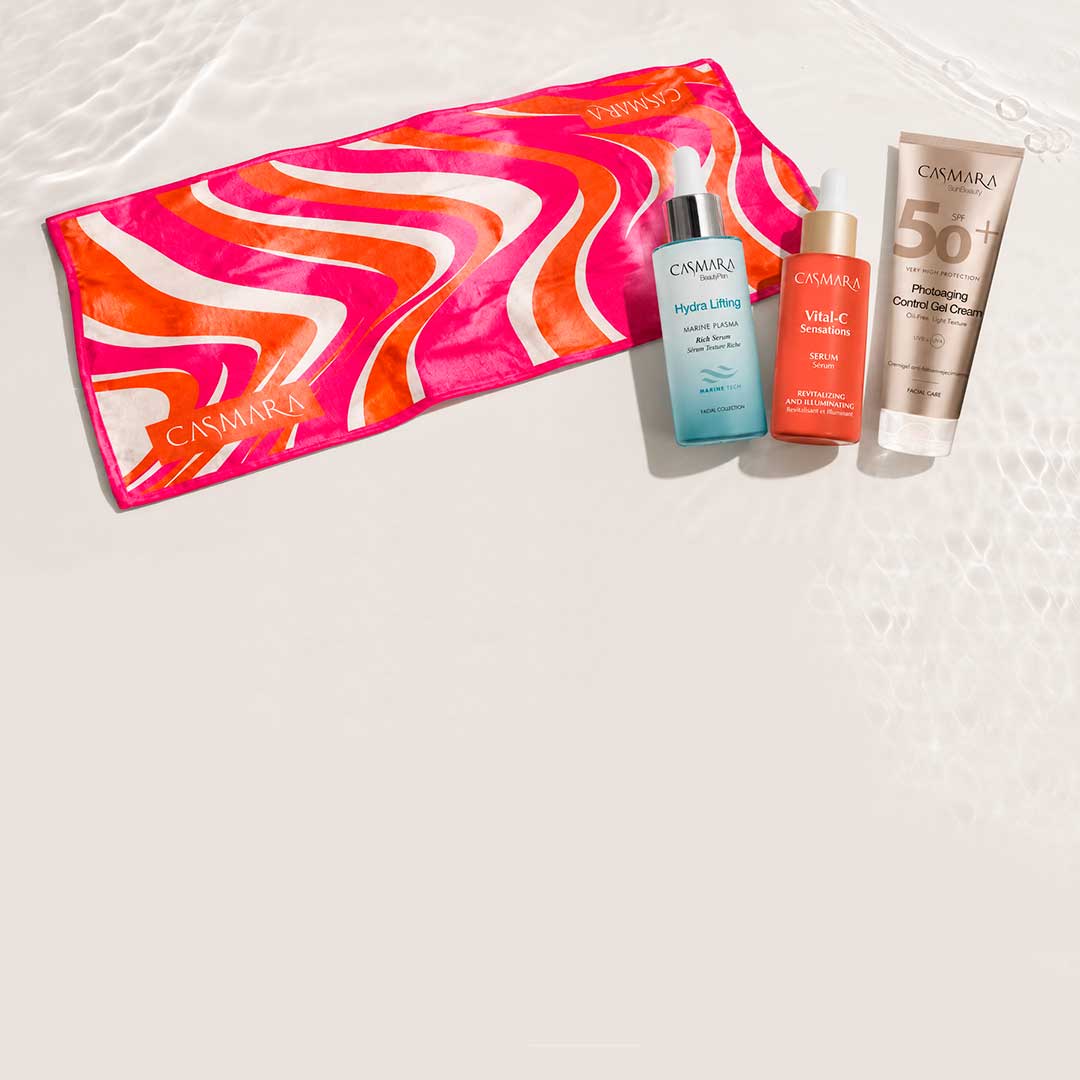 Toalla Casmara de regalo por compras superiores a 65 &euro;